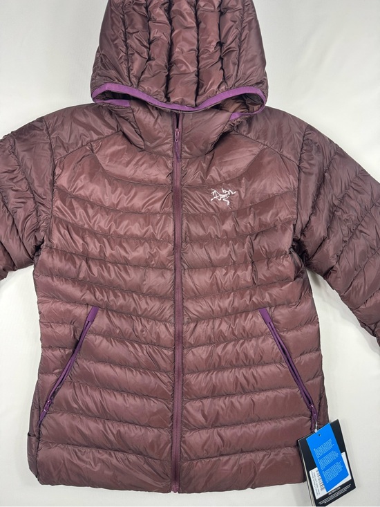 Arc'teryx Jackets & Blazers - Arc’teryx Cerium LT Hoody Women’s Large NWT Goose Down Puffer Jacket Plum